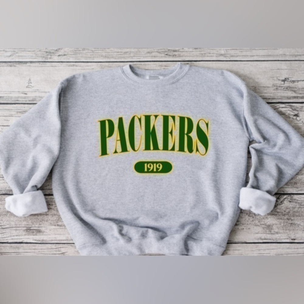 Packers Offset Crewneck